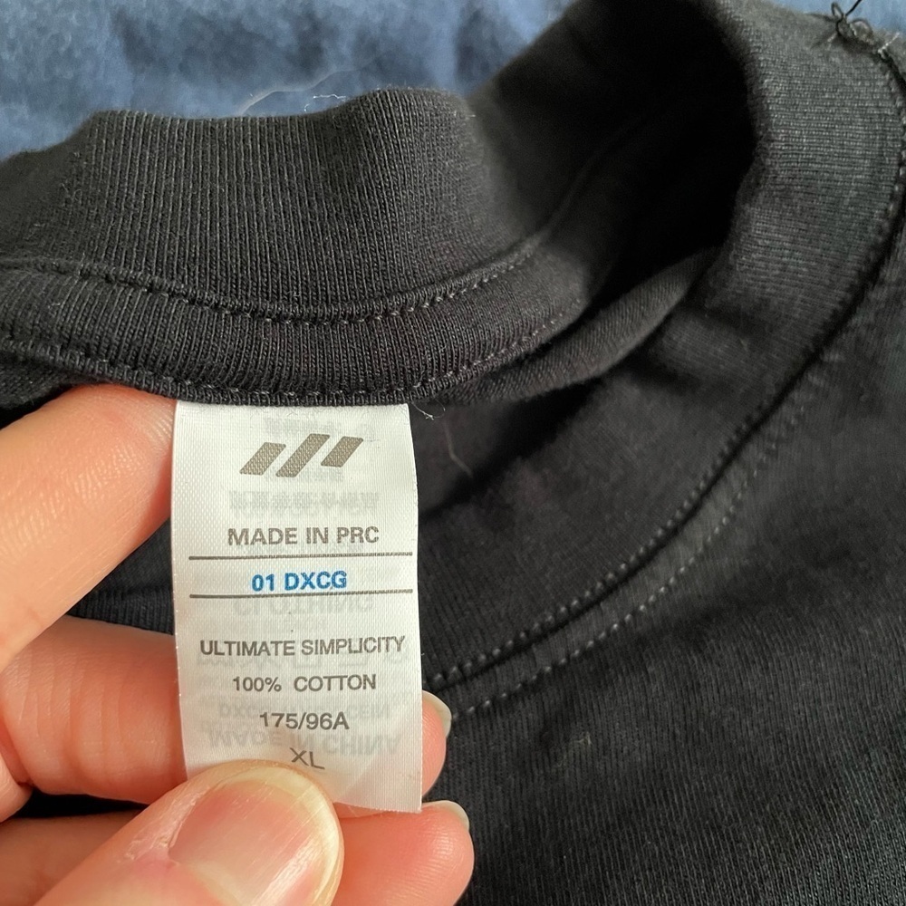 EBCREATE Men’s Black Tshirt XL - Picture 5 of 7